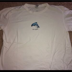 Women’s Life Is Good Dolphin T-Shirt